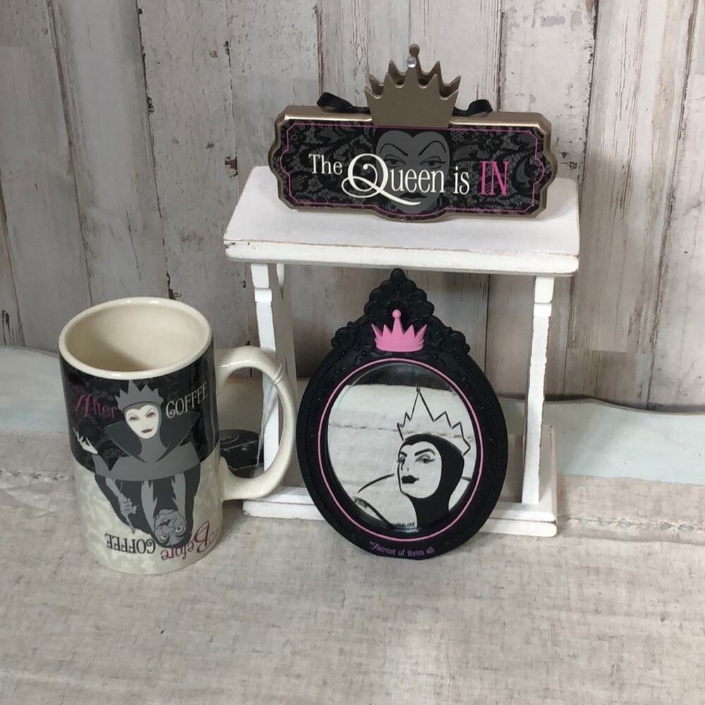 Hallmark Snow White Evil Queen New Set of 3